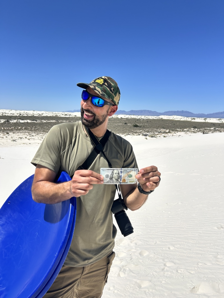 Finding the Benjamin in the sand! 🤑💰