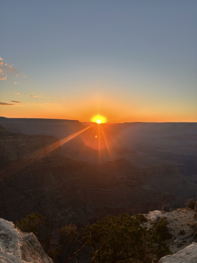 Sunset at Moran Point